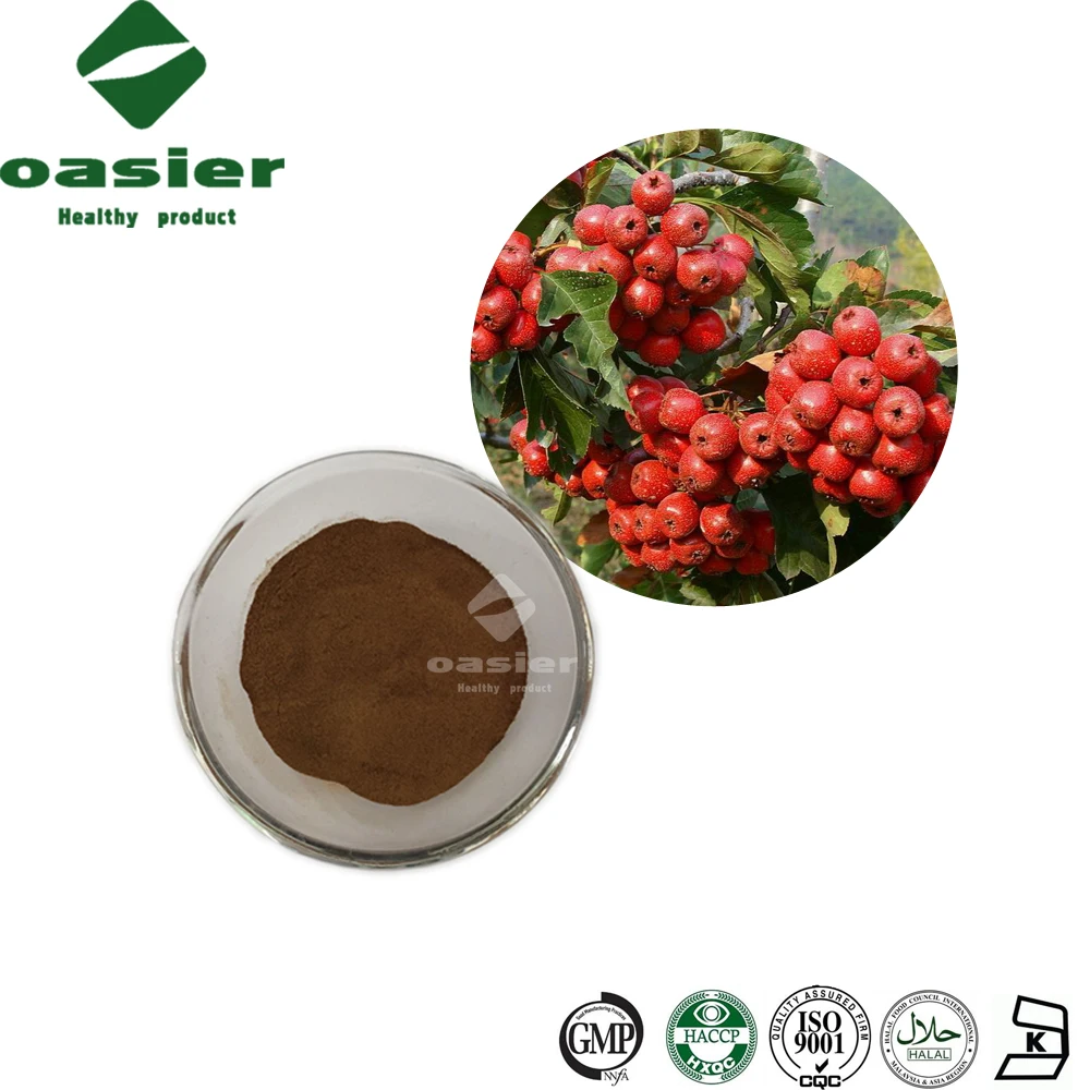 Natural Hawthorn Berry Leaf Extract Hawthorn Fruit Extract Hawthorn Powder
